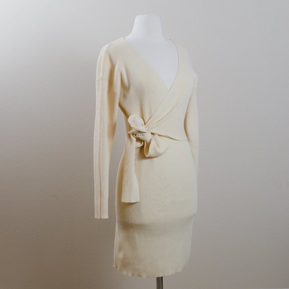 Line & Dot Emma Wrap Sweater Dress - Picture 10 of 14